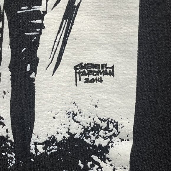 Edward Scissorhands Graphic Sweatshirt Black 2X Gabriel Hardman 2014 - Picture 3 of 6